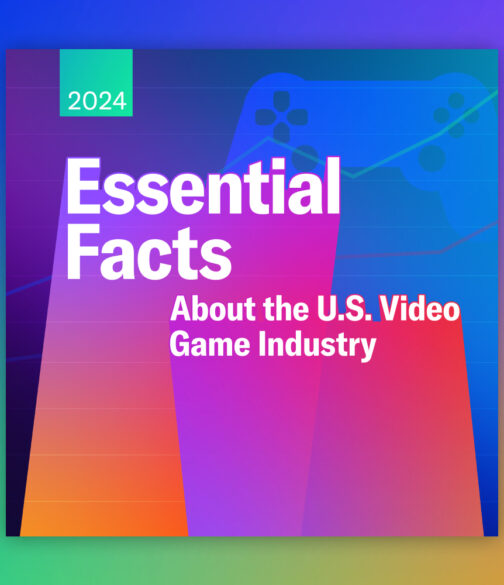 Essential Facts about the US video game industry digital poster